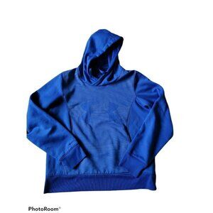 Under Armour Youth Blue Polyester Large Hoodie FLA